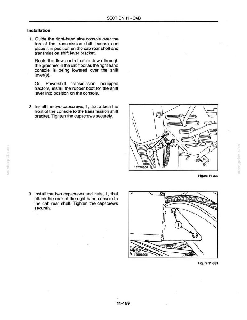 New Holland 9184, 9384, 9484, 9684, 9884 Tractor Service Repair Workshop Manual | Instant PDF Download image 10