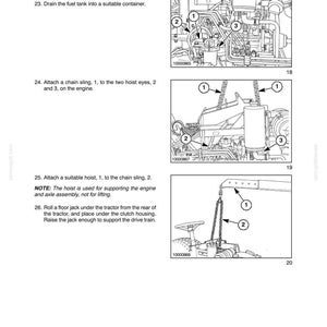 New Holland Tc35 Tc35d Tc40 Tc40d TC45 TC45D Tractor Service Repair Workshop Manual | Instant PDF Download image 5
