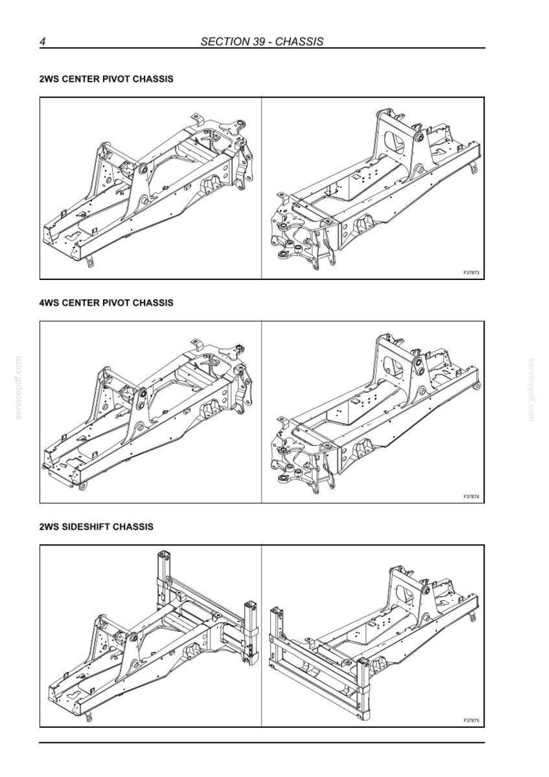 New Holland B90b, B90blr, B100b, B100blr, B100btc, B110b, B110BTC, B115B Backhoe Loader Service Repair Workshop Manual | PDF Download image 9