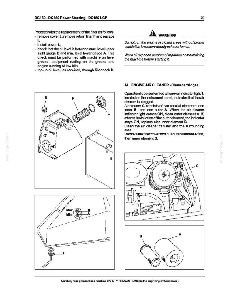 New Holland DC180 PS Dozer Crawler Operator Owners Operation Manual | Instant PDF Download image 10