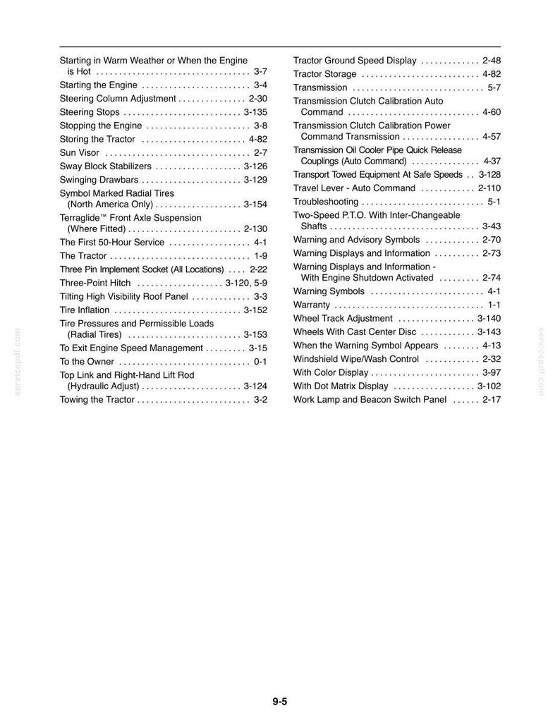 New Holland T7030, T7040, T7050, T7060, T7070 Tractor Operator Owners Operation Manual | Instant Pdf Download image 11