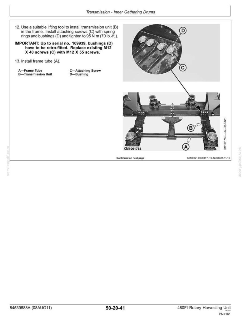 New Holland 480FI Row-Independent Corn Head Service Repair Workshop Manual | Instant PDF Download image 8