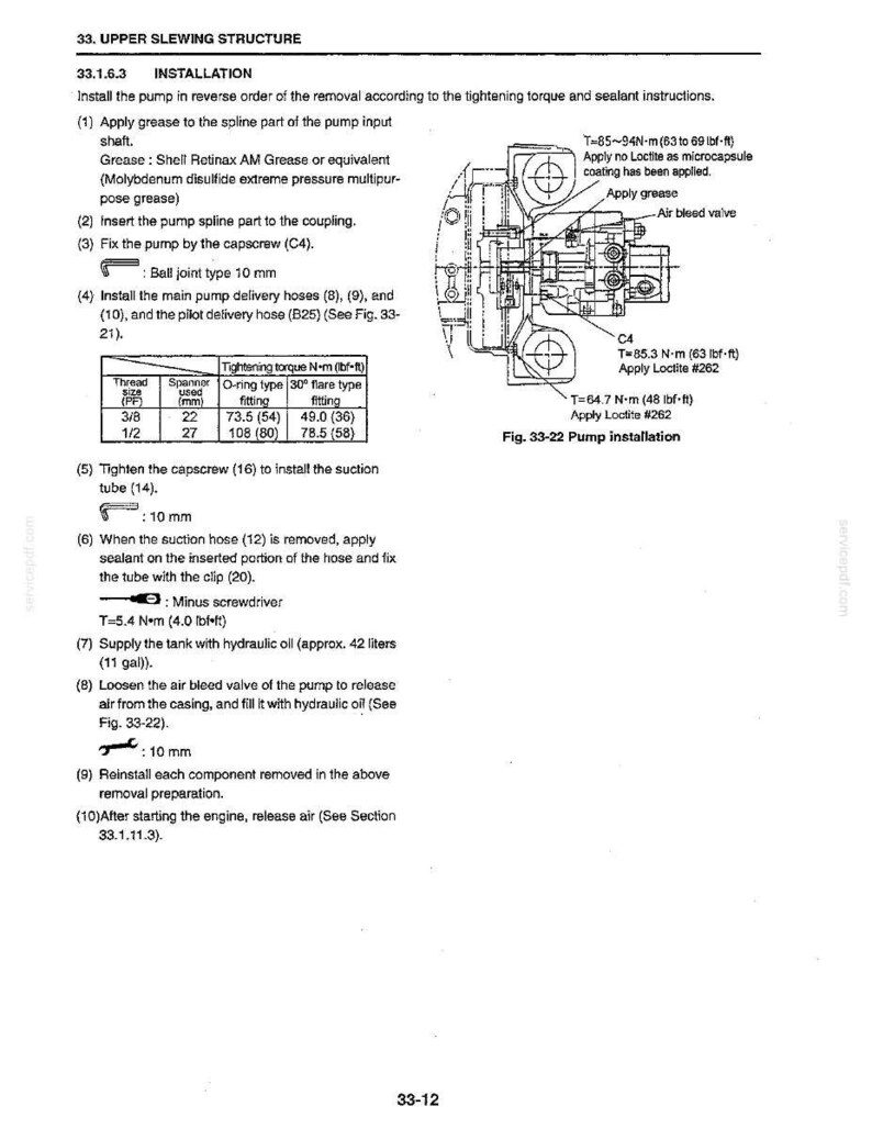 Kobelco SK50SR-3 Hydraulic Excavator Service Repair Workshop Manual | Instant PDF Download image 6