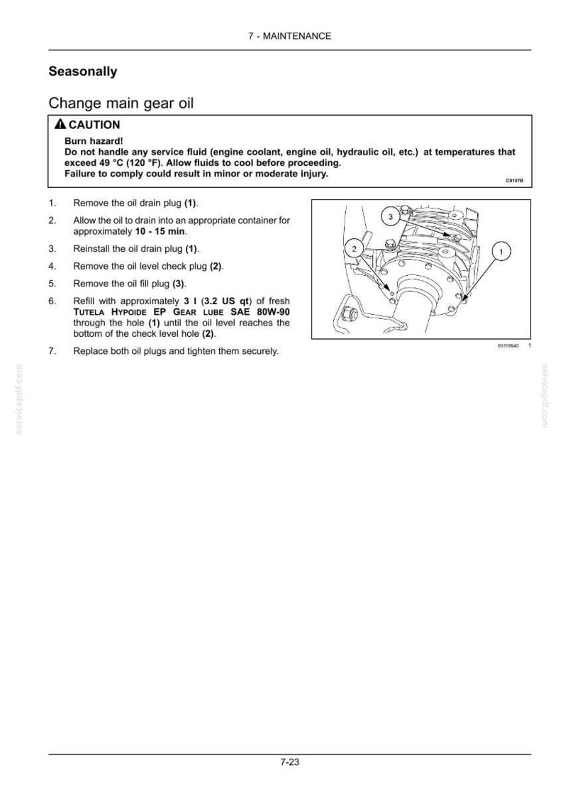 New Holland MegaCutter 530 Tractor Mounted Disc Mower-Conditioner Operator Owners Operation Manual | Instant PDF Download image 9