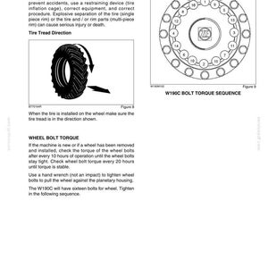 New Holland W190C Wheel Loader Operator Owners Operation Manual | Instant PDF Download image 9