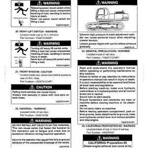 Kobelco SK330, SK330LC Hydraulic Excavator Operator Owners Operation Manual | Instant PDF Download image 3