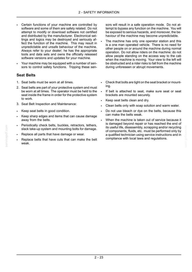 New Holland T7.170, T7.185, T7.200, T7.210 Range and Power Command Tractor Operator Owners Operation Manual | Instant Pdf Download image 4