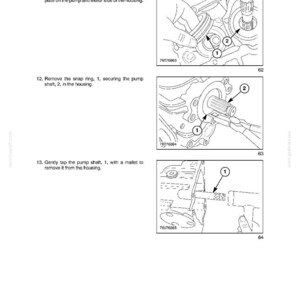 New Holland T1010, T1030, T1110 Tractor Service Repair Workshop Manual | Instant Pdf Download image 6