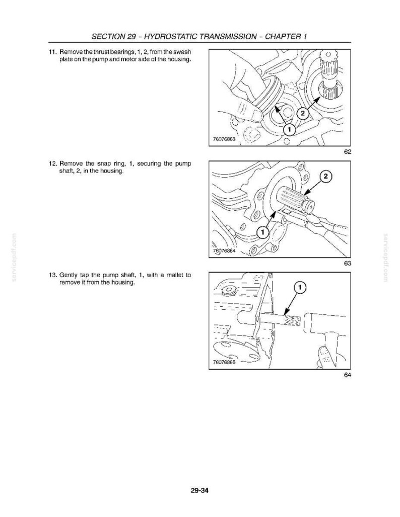 New Holland T1010, T1030, T1110 Tractor Service Repair Workshop Manual | Instant Pdf Download image 6