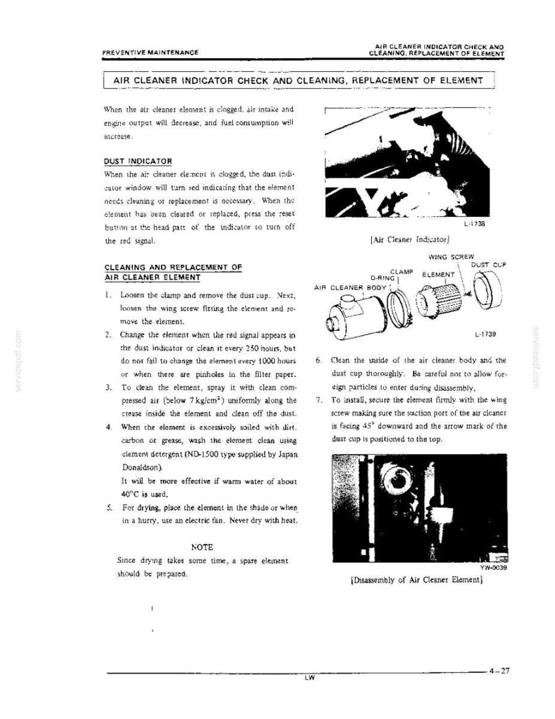 Kobelco K904D Hydraulic Excavator Operator Owners Operation Manual | Instant PDF Download image 10