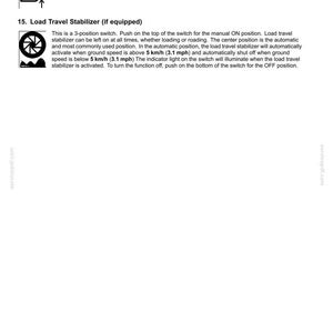 Manual de operación y mantenimiento de la cargadora de ruedas New Holland W270C y W300C Tier 4 / Descarga instantánea en PDF imagen 6