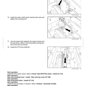 Case Magnum 250, 280, 310, 340, 380 Rowtrac traktor service- och reparationshandbok | Direkt PDF-nedladdning bild 5