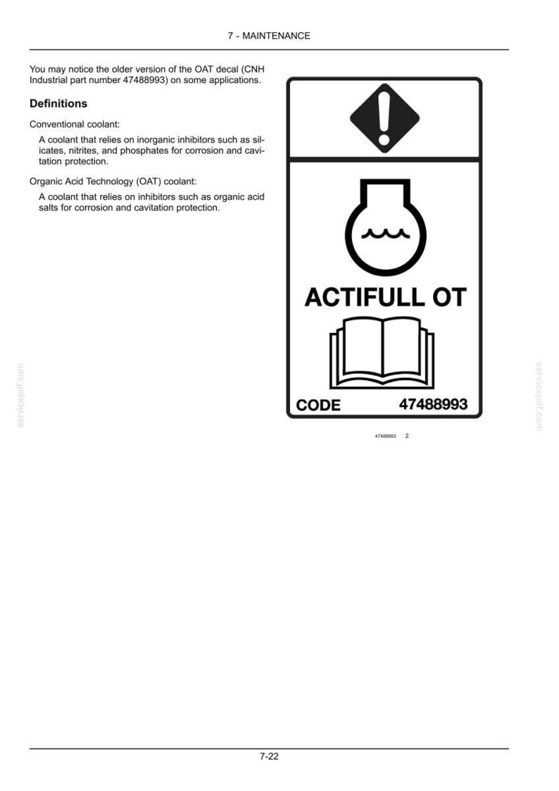 New Holland D180C Stage IIIB Crawler Dozer Operator Owners Operation Manual Manual | Instant PDF Download image 8