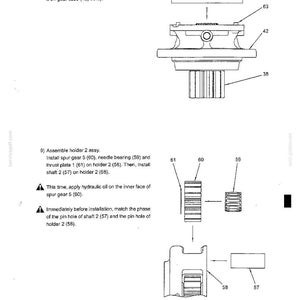 Kobelco SK40SR-2 SK45SR-2 Hydraulic Excavator Service Repair Workshop Manual | Instant PDF Download image 8