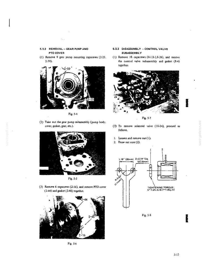 Kobelco LK850-II Wheel Loader Service Repair Workshop Manual | Instant PDF Download image 8