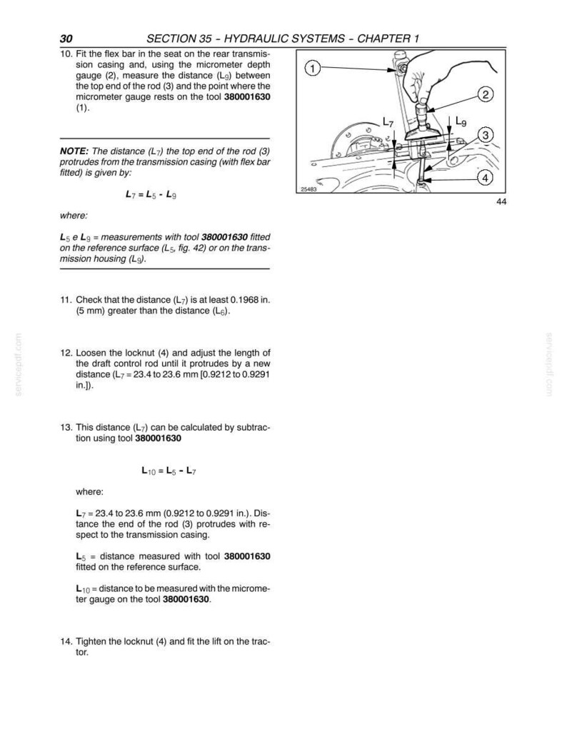 New Holland T4020, T4030, T4040, T4050 Standard Tractor Service Repair Workshop Manual | Instant Pdf Download image 7