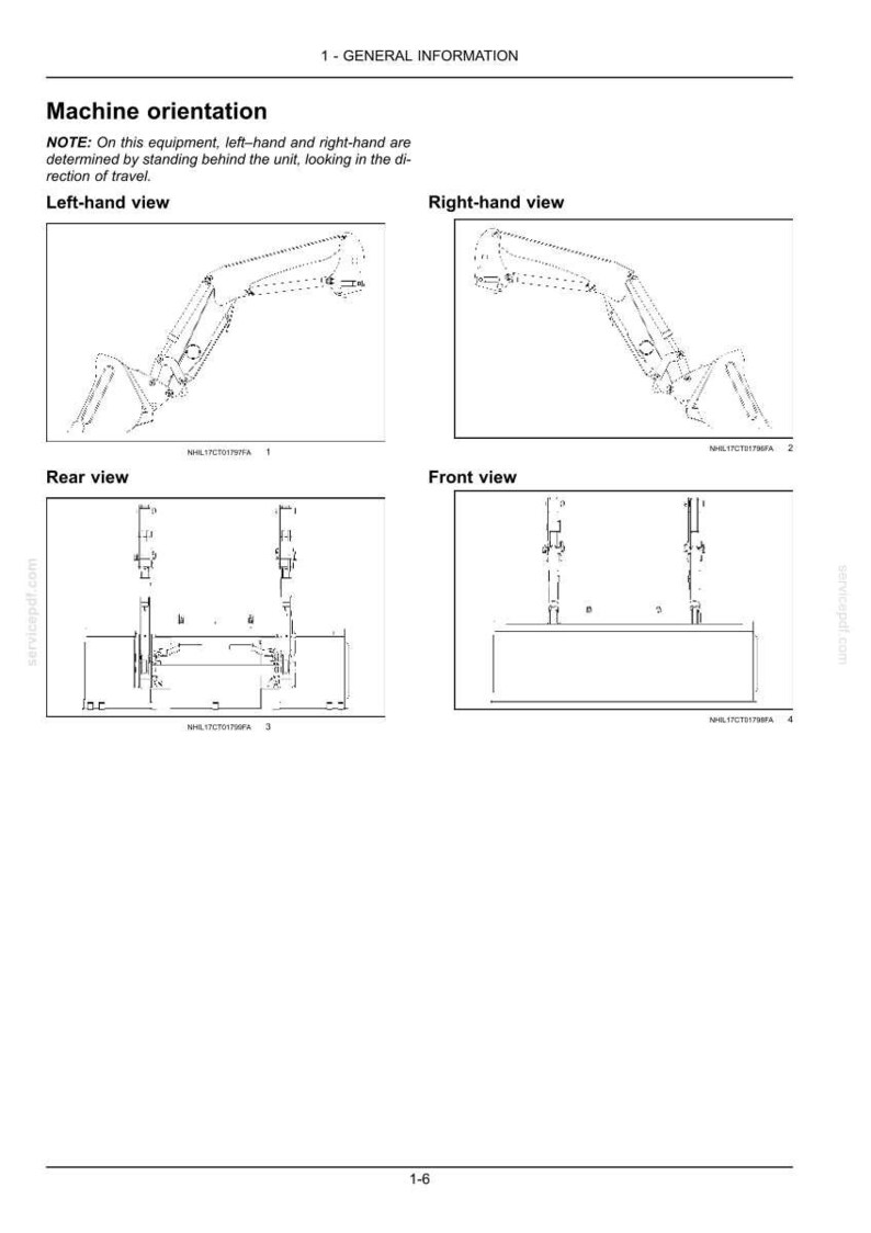 New Holland 200LC Loader Operator Owners Operation Manual | Instant PDF Download image 4