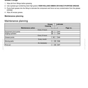 New Holland 72CBH, 84CBH Front Blade for Compact Tractor Attachment Operator Owners Operation Manual | Instant PDF Download image 9
