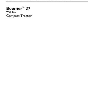 New Holland Boomer 37 Compact Tractor Operator Owners Operation Manual | Instant PDF Download image 3