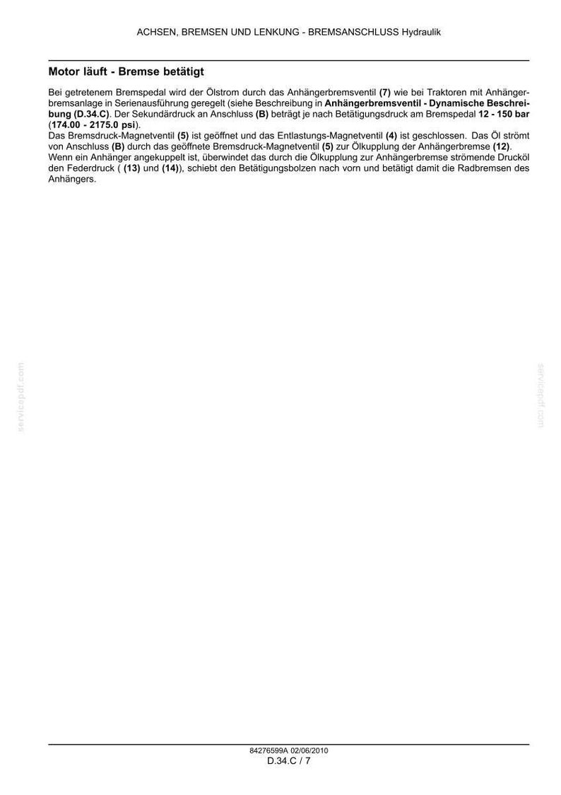 Steyr 4110, 4120, 4130, 6115, 6125, 6140 Profi & Profi Classic Traktor Wartungshandbuch Reparatur Werkstatthandbuch | PDF-Download image 6