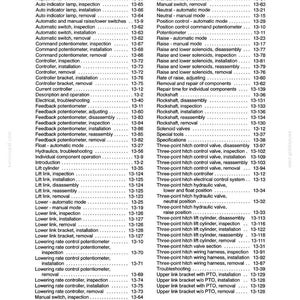 New Holland 9184, 9384, 9484, 9684, 9884 Tractor Service Repair Workshop Manual | Instant PDF Download image 11