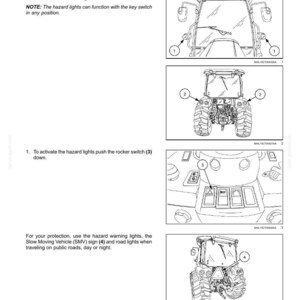 New Holland Boomer 45, 50, and 55 Tier 4B (final) Compact Tractor Operator Owners Operation Manual | Instant PDF Download image 8