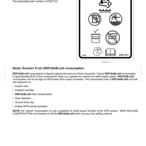 New Holland W170C Stage IV Wheel Loader Operator Owners Operation Manual | Instant PDF Download image 8