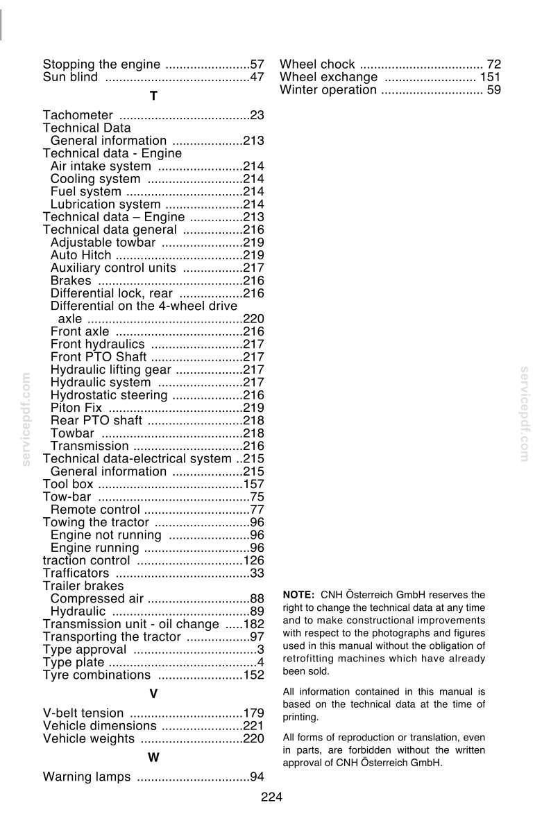 Steyr Cvt 120, Cvt 130, CVT 150, CVT 170 Tractors Operator Owners Operation Manual | Instant PDF Download image 10