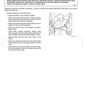 New Holland L213, L215, L218, L220, L223, L225, L230, C227, C232, C238 Tier 3 Loader Operator Owners Operation Manual | Instant Pdf Download image 9