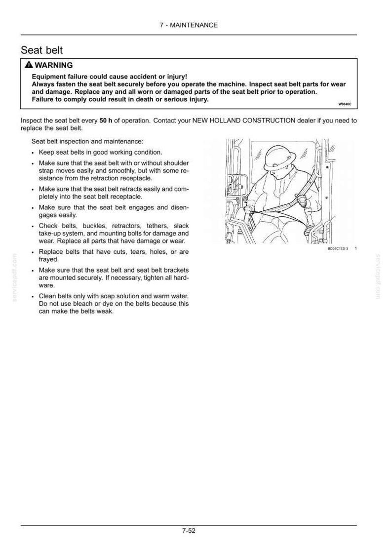 New Holland L213, L215, L218, L220, L223, L225, L230, C227, C232, C238 Tier 3 Loader Operator Owners Operation Manual | Instant Pdf Download image 9