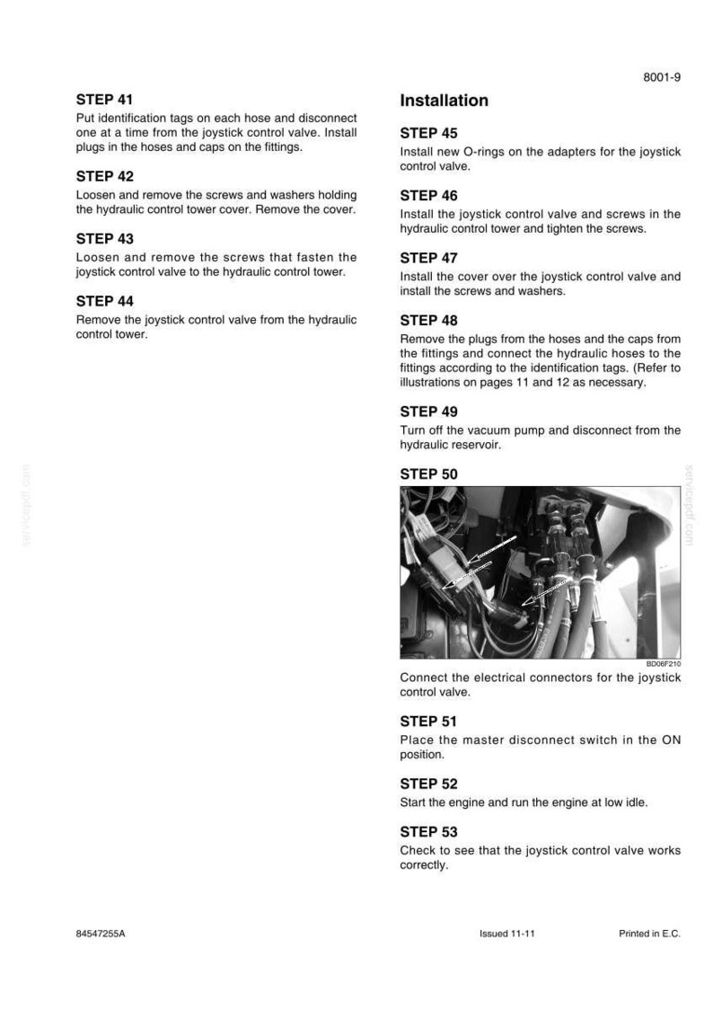 New Holland W270C, W300C Wheel Loader Service Repair Workshop Manual | Instant PDF Download image 10