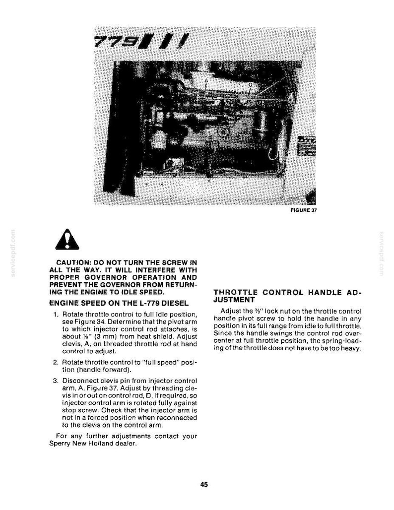 New Holland L-779 Skid-Steer Loader Operator Owners Operation Manual | Instant PDF Download image 8