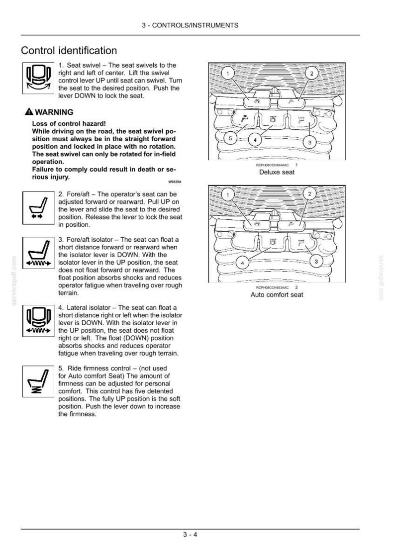 New Holland T9.390, T9.450, T9.505, T9.560, T9.615, T9.670 Tier 4 Tractor Operator Owners Operation Manual | Instant Pdf Download image 4