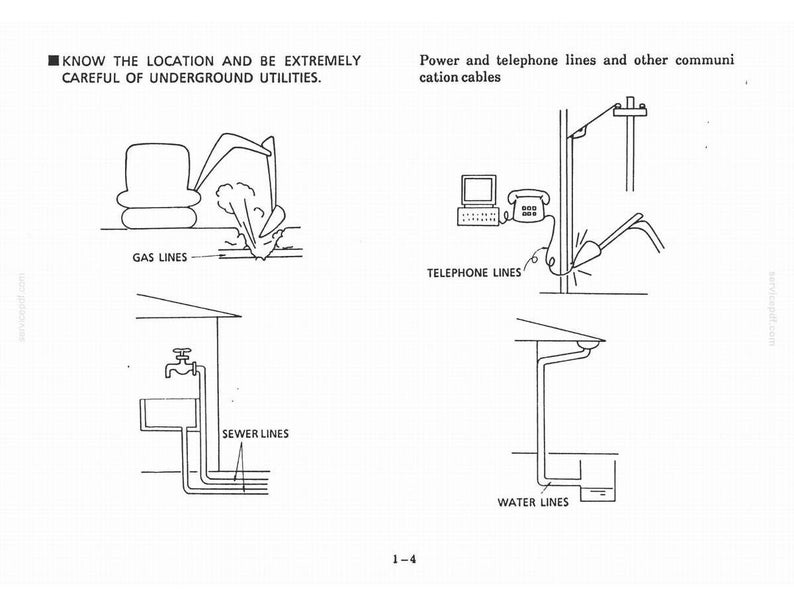 Kobelco SS60 Hydraulic Excavator Operator Owners Operation Manual | Instant PDF Download image 3