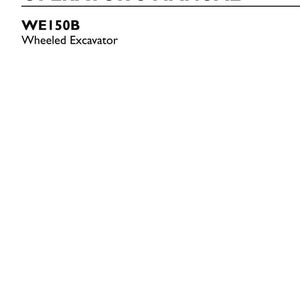 New Holland WE150B Hjulgrävmaskin, bruksanvisning | Direkt PDF-nedladdning bild 3