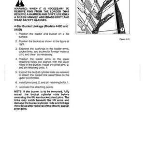 New Holland 345d, 445D, 545D Tractor Loader Backhoe Operator Owners Operation Manual | Instant PDF Download image 6