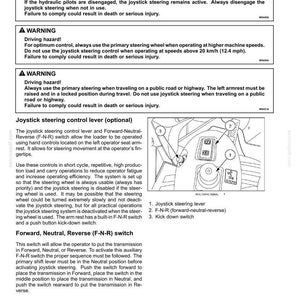 New Holland W170C Tier3 Wheel Loader Operator Owners Operation Manual | Instant PDF Download image 5