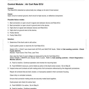 Manual de servicio y reparación para carros neumáticos Flexi-Coil 1740, 2340, 2850, 3350, 3850 y 4350 / Descarga instantánea en PDF imagen 8