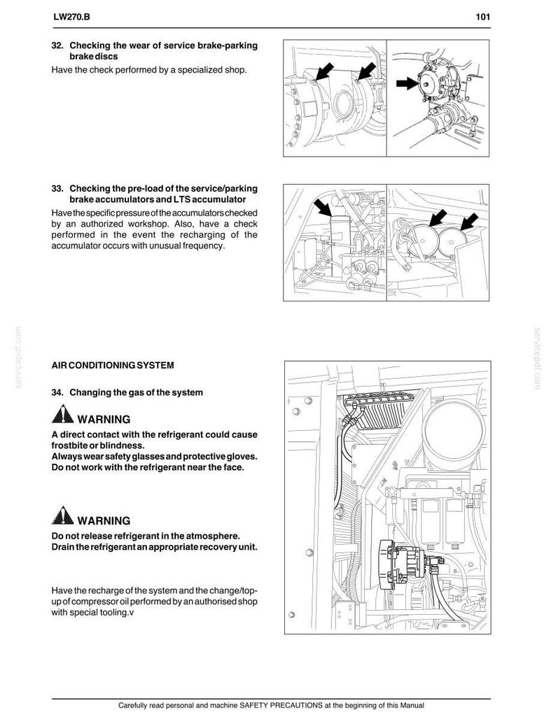 New Holland LW270.B Hjullastare – Användarmanual | Direkt PDF-nedladdning bild 10