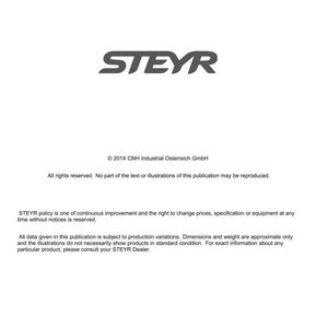 Steyr Profi 4110 Et, 4120 Et, 4130 Et, 6125 Et, 6140 Et/Classic Et, Cvt 4110, CVT 4120, CVT 4130 Tractor Service Manual | PDF Download image 6