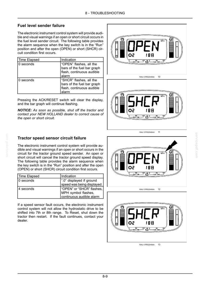New Holland TV6070 Tractor Operator Owners Operation Manual Manual | Instant PDF Download image 10