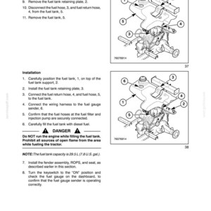New Holland T1010, T1030, T1110 Tractor Service Repair Workshop Manual | Instant Pdf Download image 11