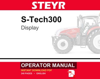Steyr S-Tech300 Display Bedienungsanleitung | Sofort PDF Download