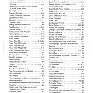 New Holland T4020, T4030, T4040, T4050 Tractor Operator Owners Operation Manual | Instant Pdf Download image 11