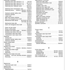 New Holland 420FI, 440FI Rotary Harvesting Header Service Repair Workshop Manual | Instant PDF Download image 11
