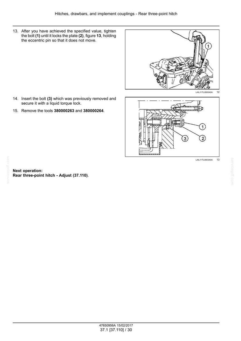 Case Farmall 80, 95 Power shuttle 12x12 traktor Service och reparation Verkstadsmanual PDF | Direkt PDF-nedladdning bild 7