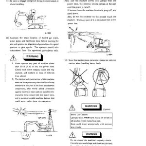 Kobelco MD180LC Hydraulic Excavator Operator Owners Operation Manual | Instant PDF Download image 4