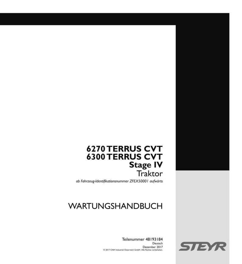 Steyr 6270 Terrus CVT, 6300 Terrus CVT Stage Iv Traktor Wartungshandbuch Reparatur Werkstatthandbuch | PDF-Download image 2