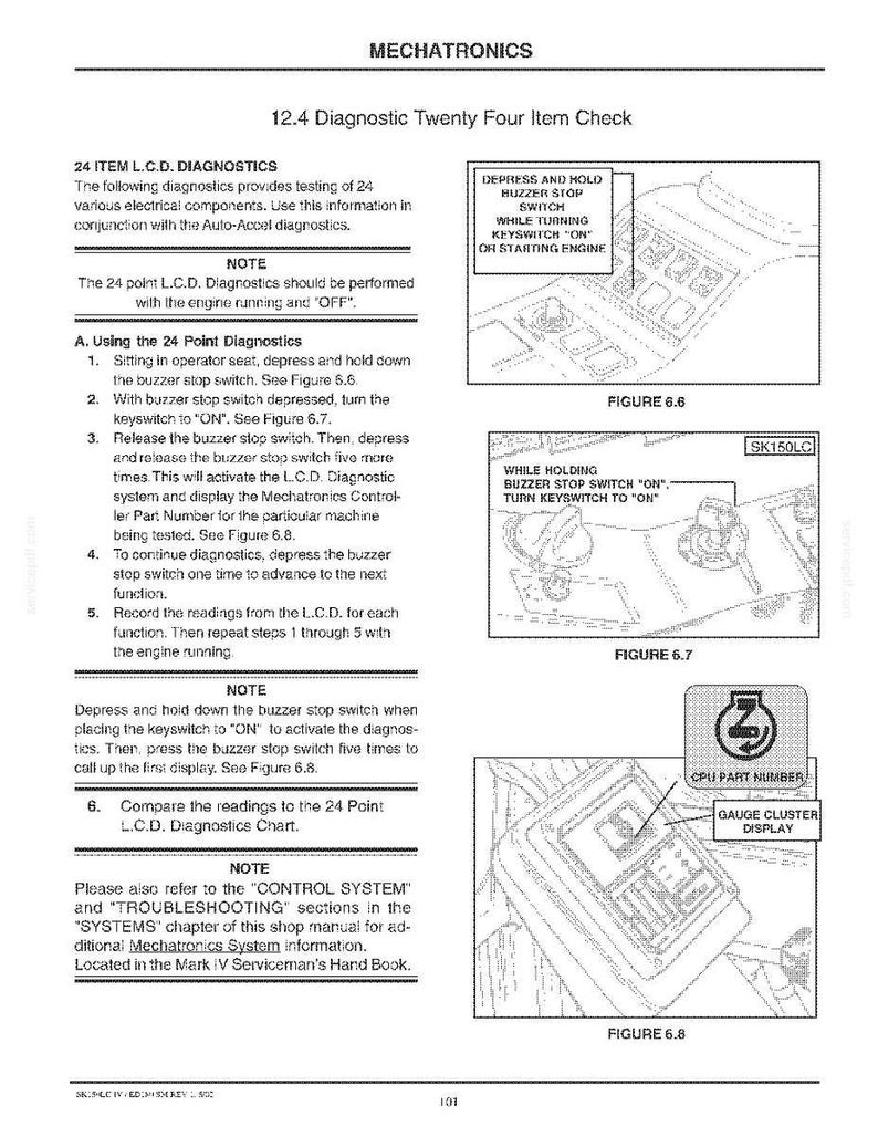 Kobelco Sk150(Lc) Iv, ED180 (LC) Hydraulic Excavator Service Repair Workshop Manual | Instant PDF Download image 5
