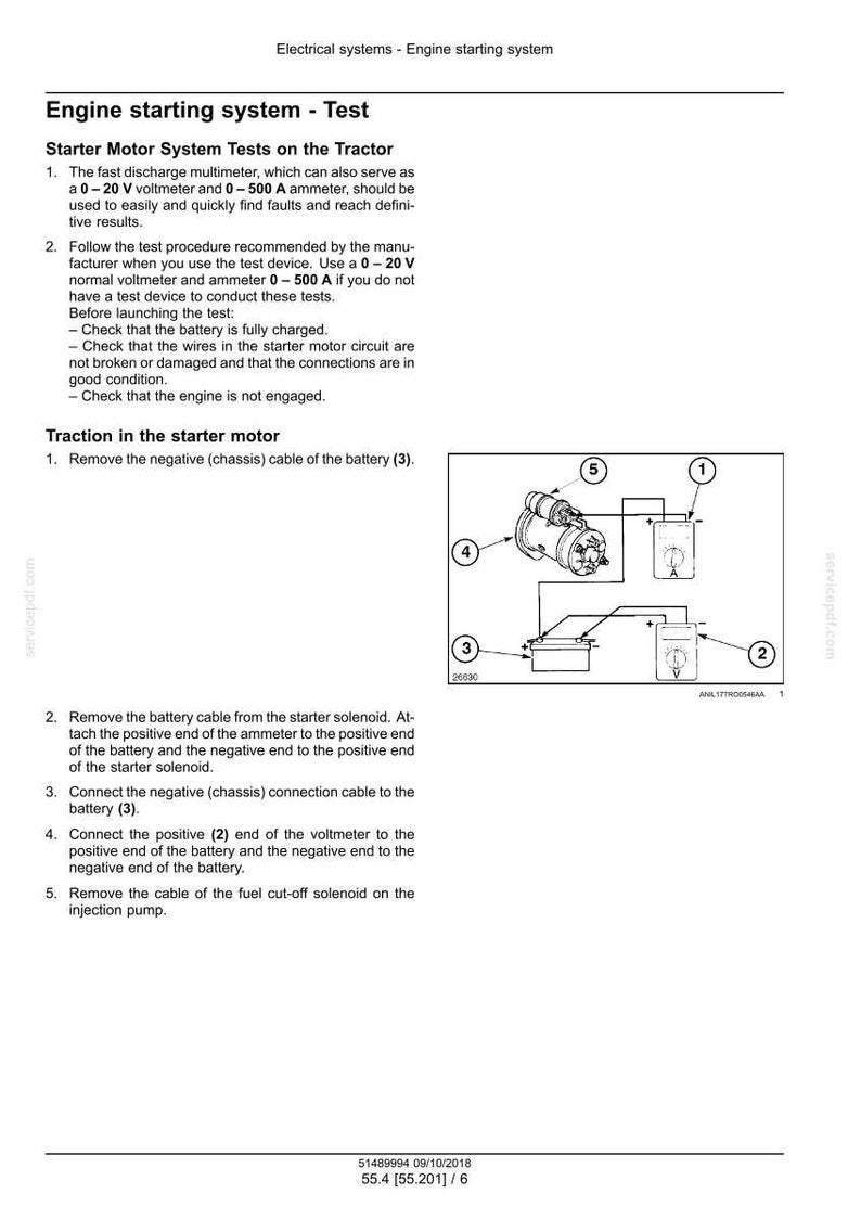 Case Farmall 55a, 65A, 75A traktorservice och reparationshandbok | Direkt PDF-nedladdning bild 8
